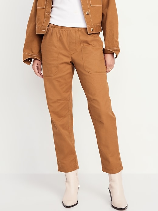 Image number 1 showing, High-Waisted Pulla Utility Pants