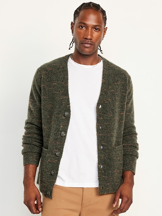 Space Dye Cardigan Sweater Old Navy