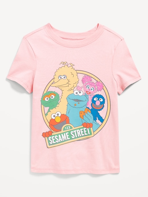 View large product image 1 of 2. Sesame Street™ Graphic T-Shirt for Toddler Girls