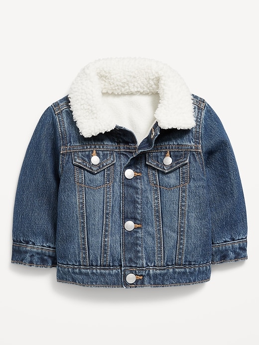 Old navy sherpa jean jacket hotsell