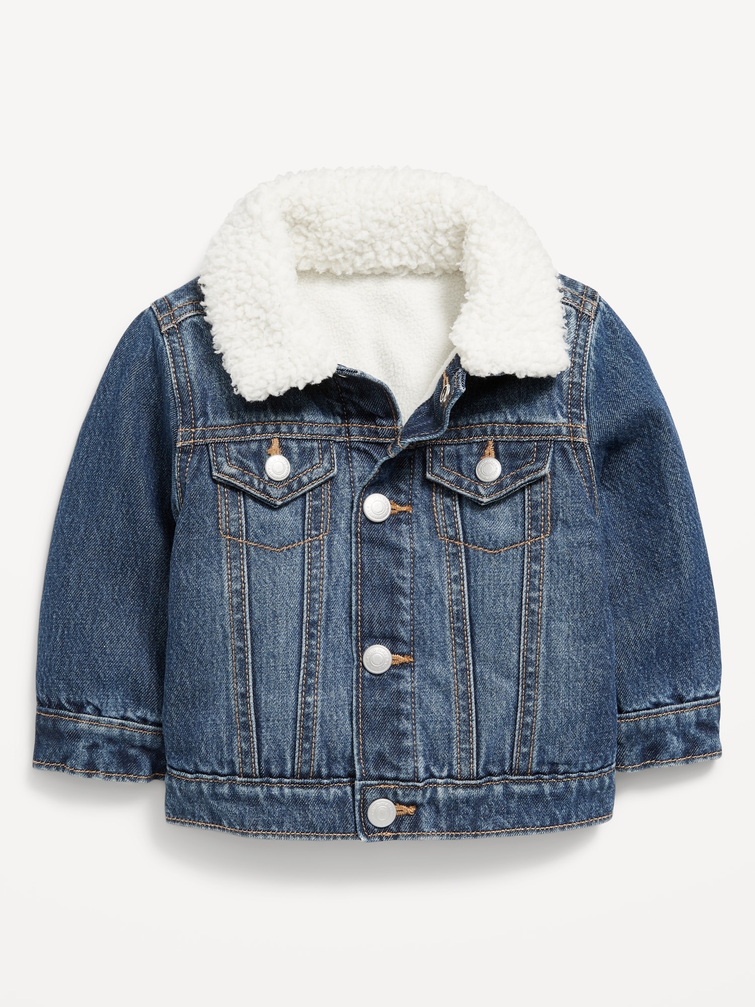 Jean jacket with sheep fur hotsell