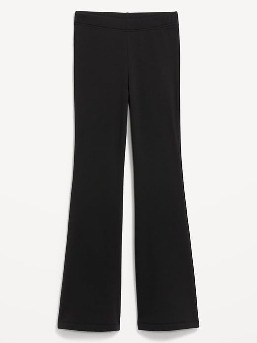 Image number 7 showing, High-Waisted Fleece-Lined Flare Leggings