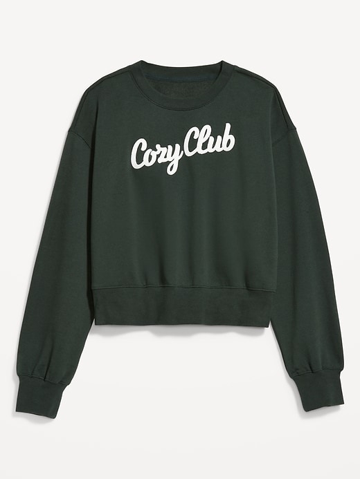 Image number 7 showing, SoComfy Crop Sweatshirt