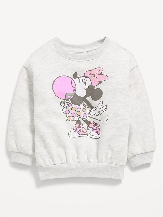 View large product image 1 of 2. Disney© Drop-Shoulder Graphic Sweatshirt for Toddler Girls