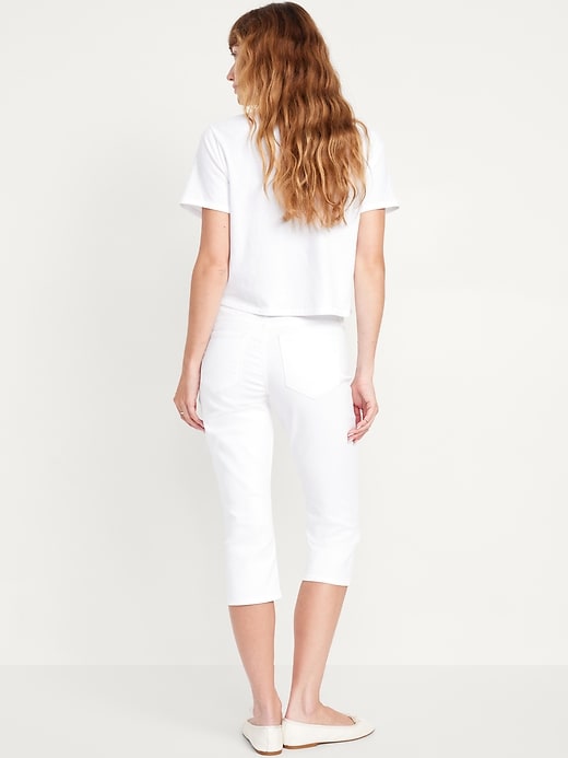 Image number 8 showing, Mid-Rise Wow Capri Jeans