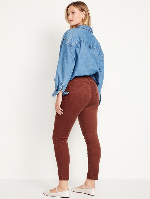 Image number 5 showing, High-Waisted Rockstar Super-Skinny Jeans