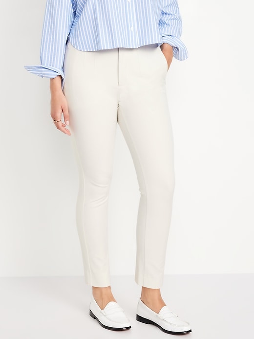 Image number 5 showing, High-Waisted Polished Pixie Skinny Ankle Pants