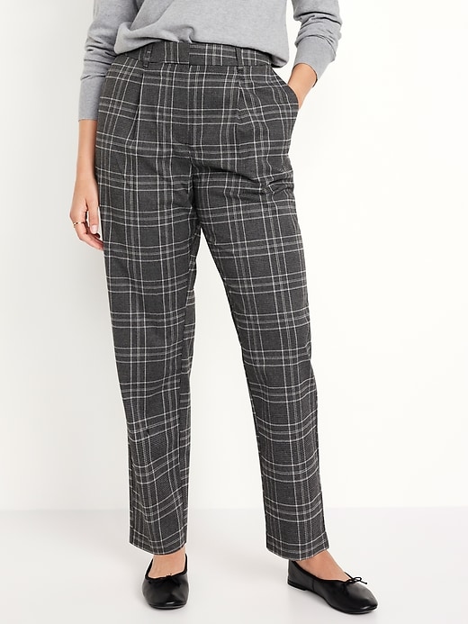 Image number 4 showing, Extra High-Waisted Taylor Relaxed Slim Trouser Pants