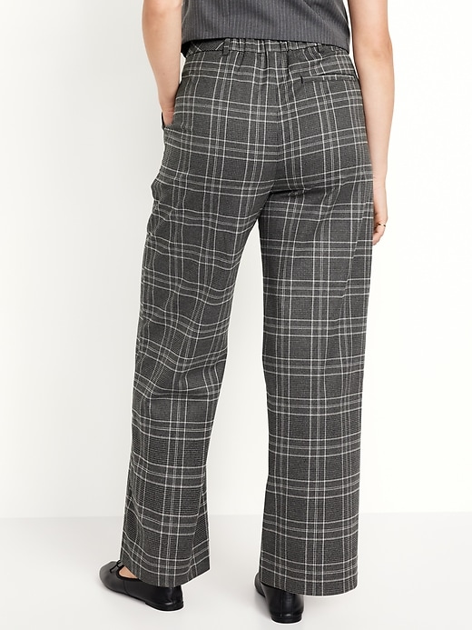 Image number 5 showing, Extra High-Waisted Taylor Wide-Leg Trouser Pants