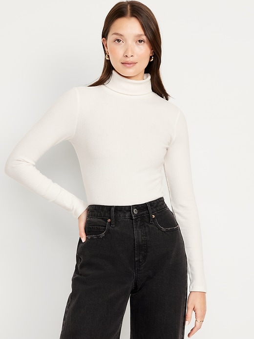 Image number 1 showing, Plush Turtleneck