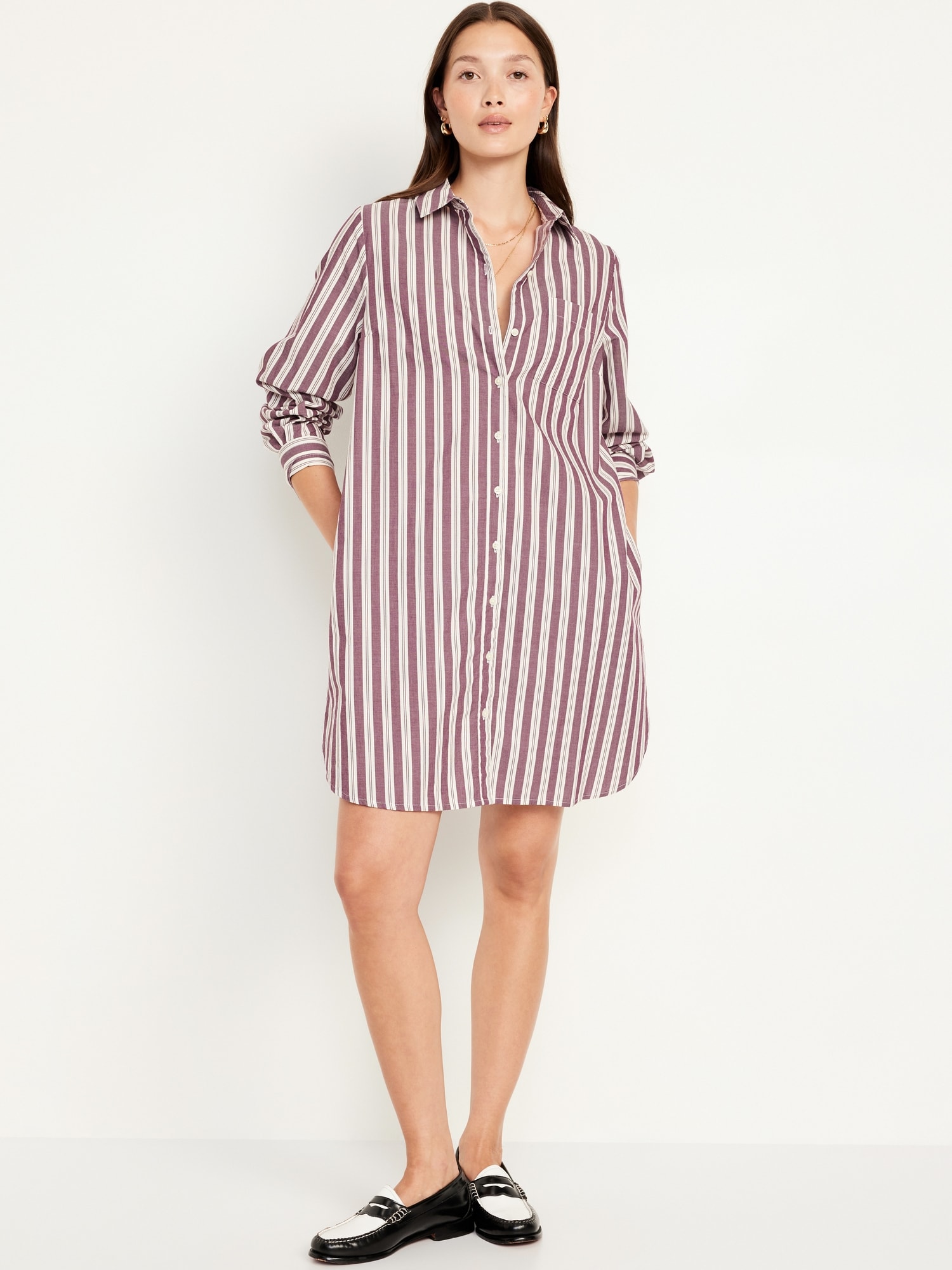 Mini Shirt Dress