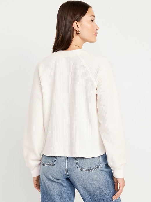 Image number 2 showing, Cozy Thermal-Knit Henley