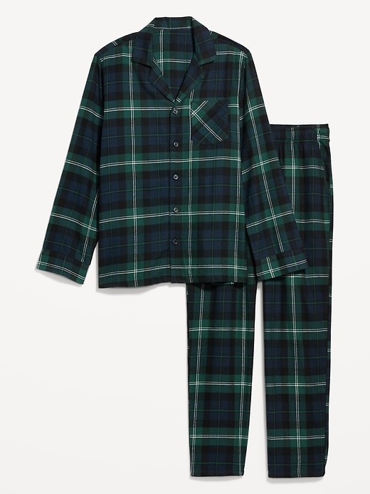 Image number 7 showing, Printed Flannel Pajama Set