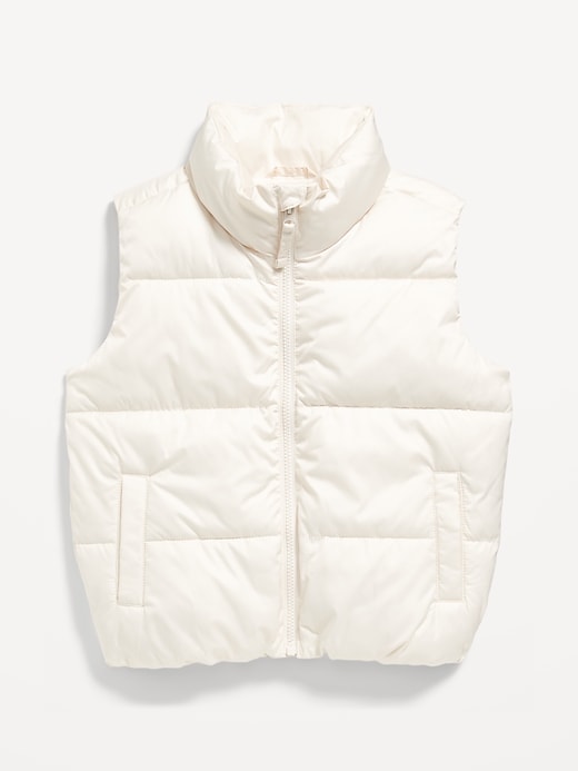 View large product image 2 of 4. Water-Resistant Quilted Puffer Vest for Girls