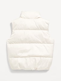 View large product image 3 of 4. Water-Resistant Quilted Puffer Vest for Girls