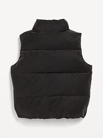 View large product image 3 of 4. Water-Resistant Quilted Puffer Vest for Girls