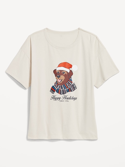 Image number 4 showing, Matching Holiday-Graphic T-Shirt