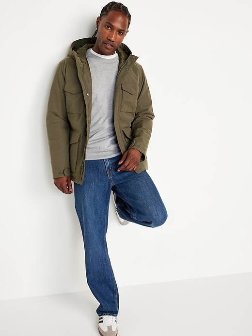 Image number 3 showing, Water-Resistant Tech Utility Jacket