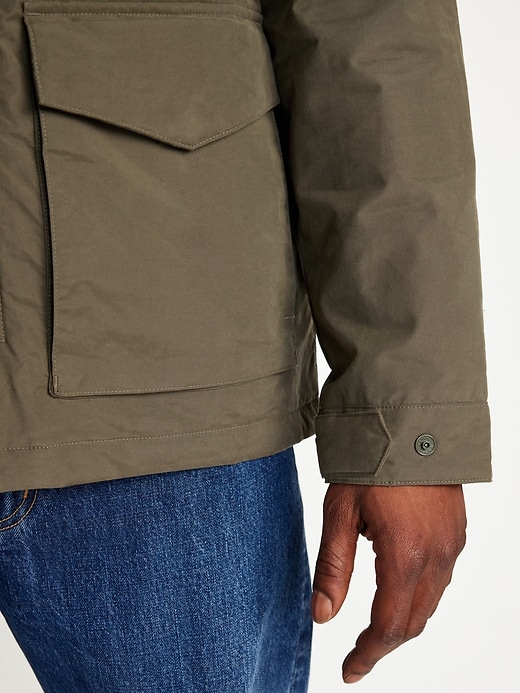 Image number 6 showing, Water-Resistant Tech Utility Jacket