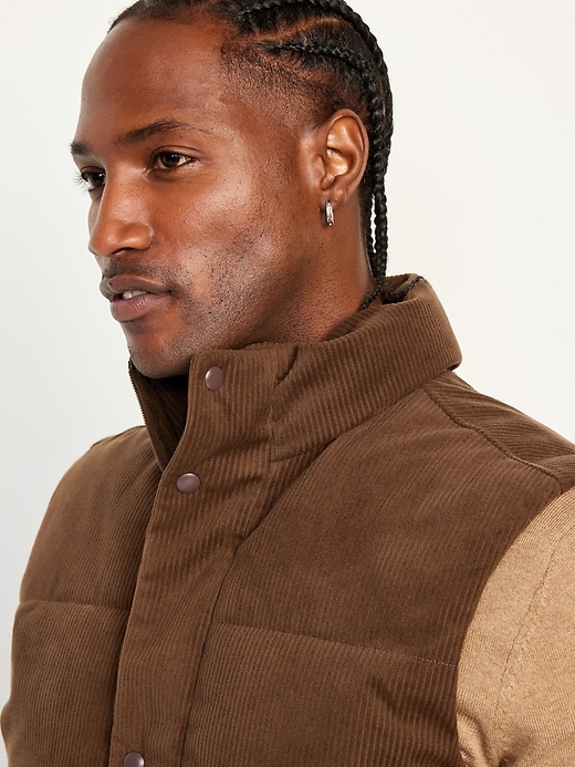 Image number 6 showing, Corduroy Puffer Vest