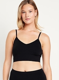 View large product image 5 of 8. Seamless Longline Bralette