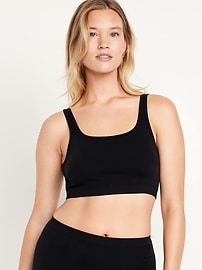 View large product image 5 of 8. Seamless Ribbed Bralette