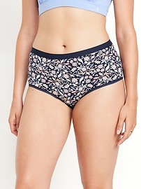 View large product image 5 of 8. High-Waisted Everyday Brief Cotton Underwear