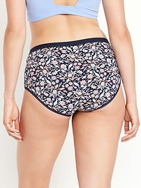 View large product image 6 of 8. High-Waisted Everyday Brief Cotton Underwear