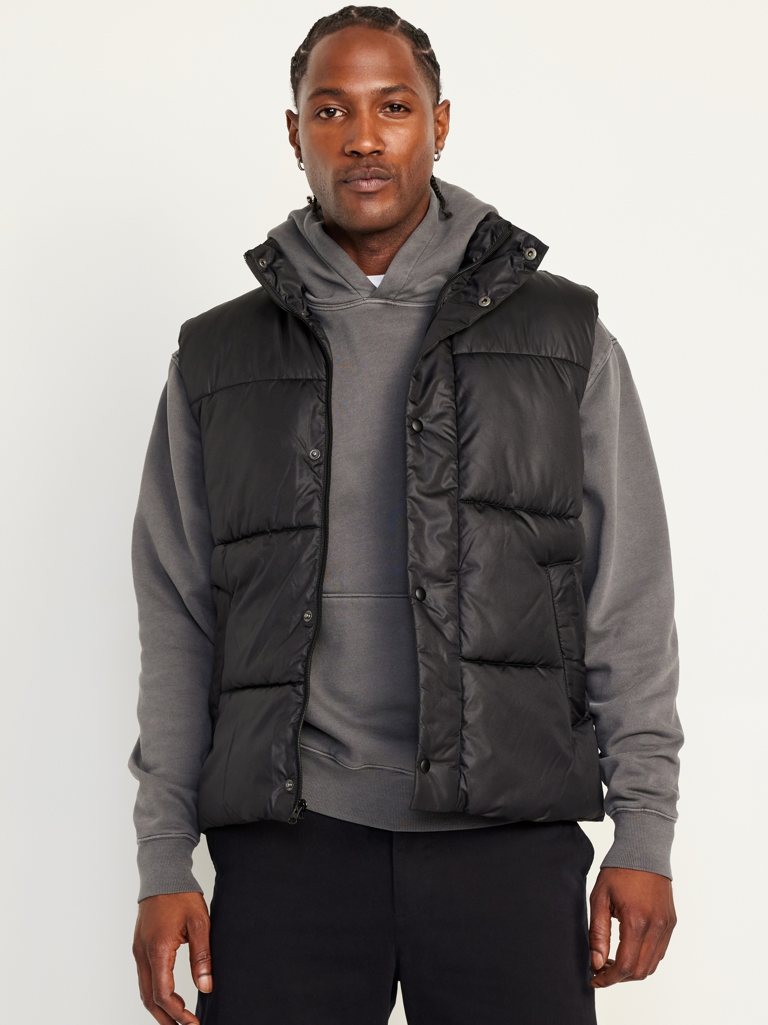 Old navy metallic puffer best sale