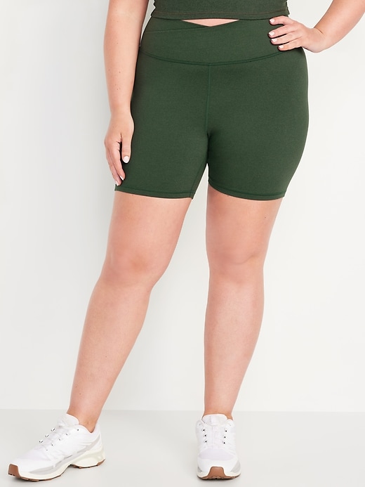 Image number 4 showing, Extra High-Waisted CloudComfy Biker Shorts -- 6-inch inseam