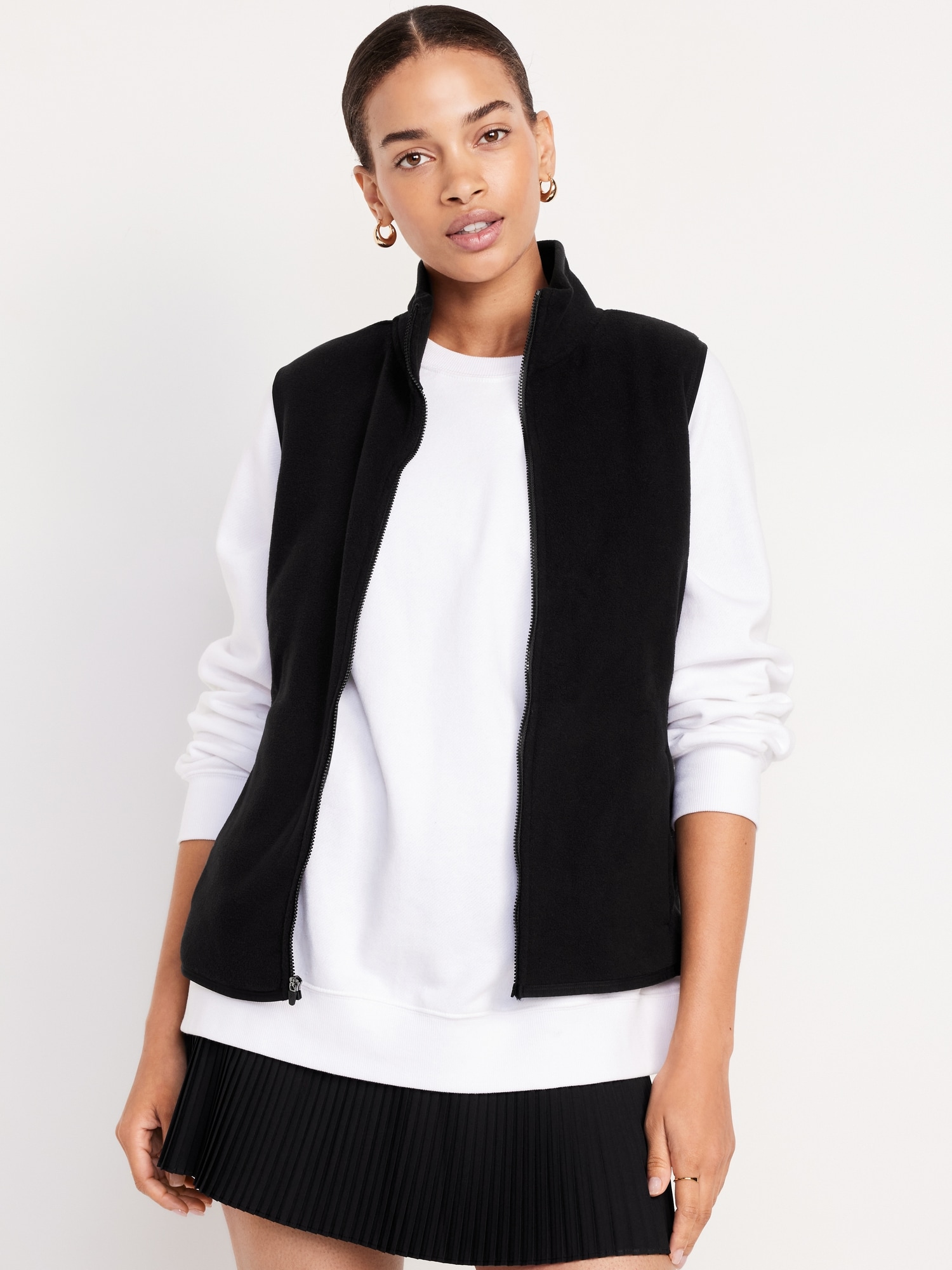 Microfleece Zip Vest