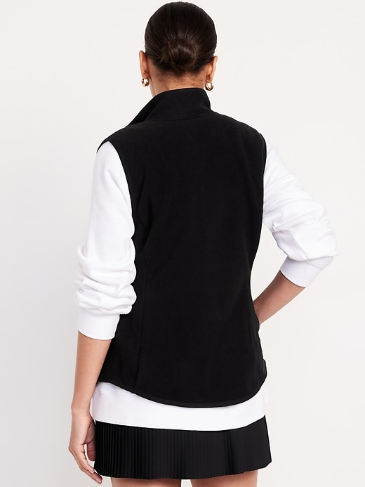 Image number 5 showing, Micro Fleece Zip Vest