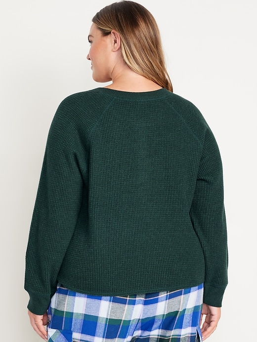 Image number 8 showing, Cozy Thermal-Knit Henley