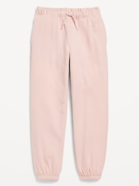 View large product image 4 of 4. Vintage High-Waisted Jogger Sweatpants for Girls