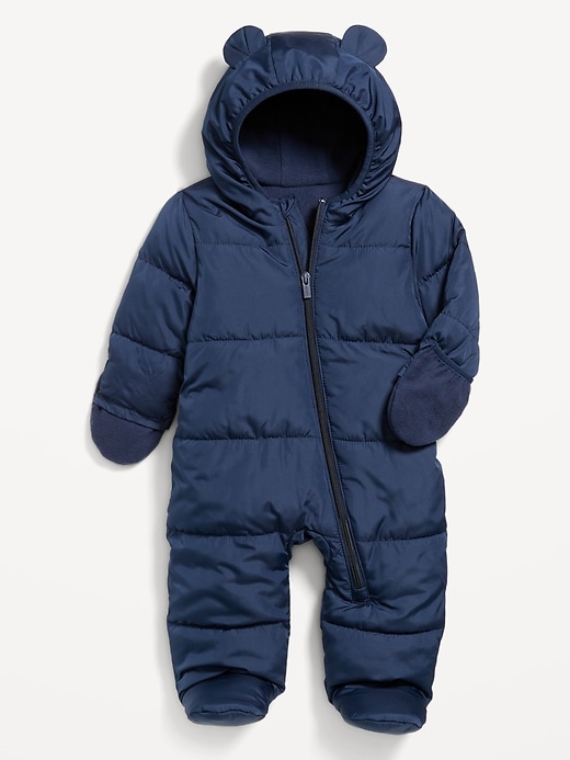 View large product image 1 of 1. Unisex Water-Resistant Frost Free Puffer Snowsuit for Baby