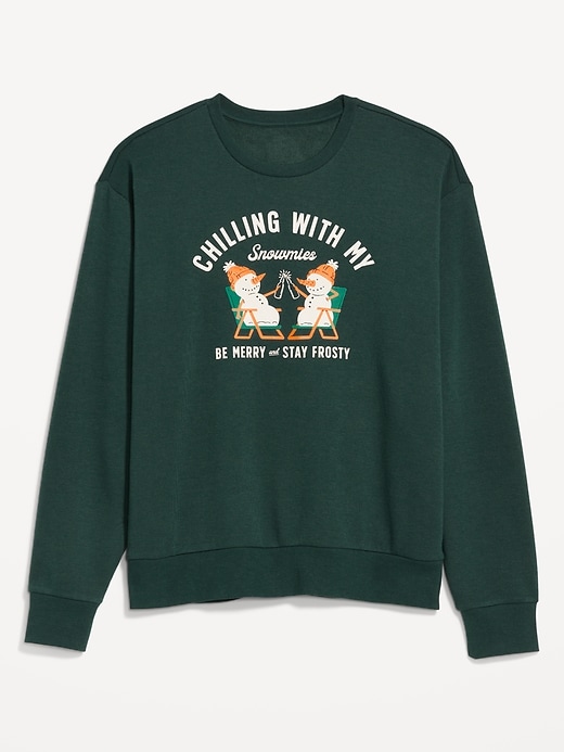 Image number 4 showing, Holiday-Graphic Sweatshirt