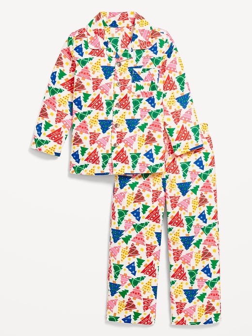 View large product image 2 of 4. Unisex Printed Pajama Set for Toddler &amp; Baby