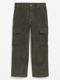 View large product image 4 of 4. Baggy Corduroy Cargo Pants for Boys