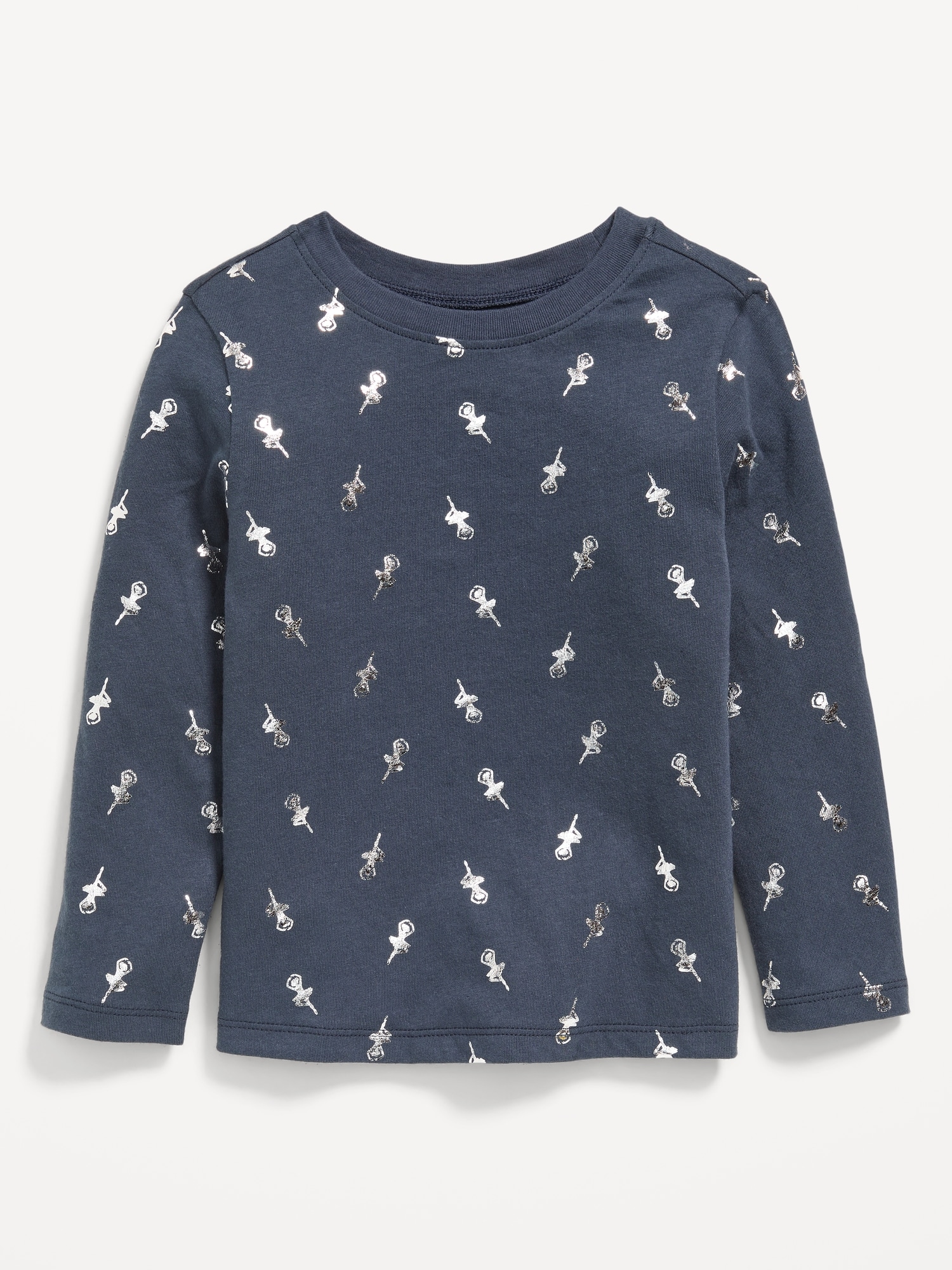 Printed Long-Sleeve T-Shirt for Toddler Girls