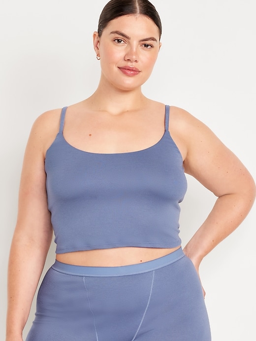 Image number 7 showing, Rib-Knit Brami Top