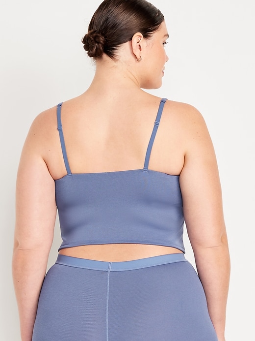 Image number 8 showing, Rib-Knit Brami Top