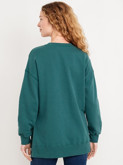 Image number 2 showing, SoComfy Tunic Sweatshirt