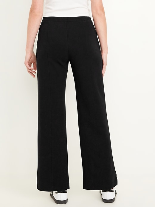 Image number 2 showing, High-Waisted Dynamic Fleece Trouser Pants