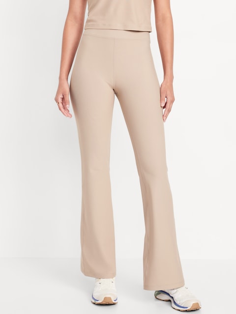 Extra High-Waisted PowerSoft Flare Leggings - Savanna