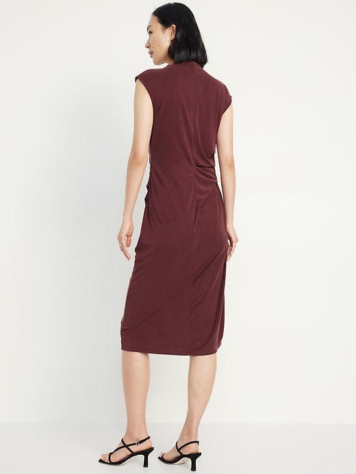 Image number 2 showing, Ruched Midi Dress