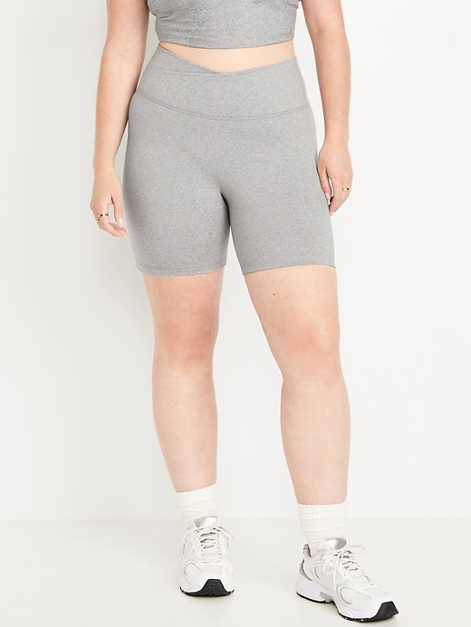 Image number 4 showing, Extra High-Waisted CloudComfy Biker Shorts -- 6-inch inseam