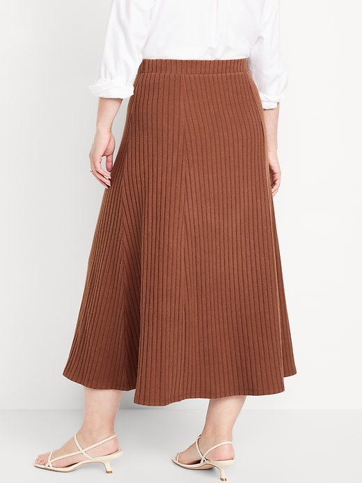 Image number 6 showing, Cozy Ribbed Maxi Skirt