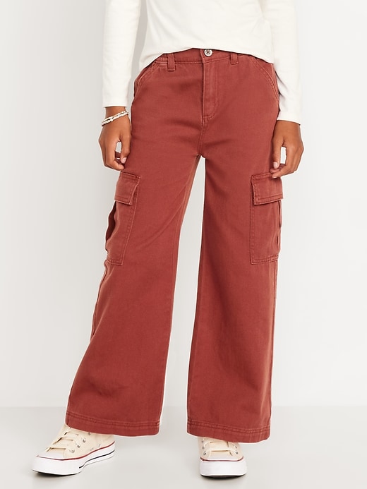 View large product image 1 of 4. Baggy Cargo Pants for Girls
