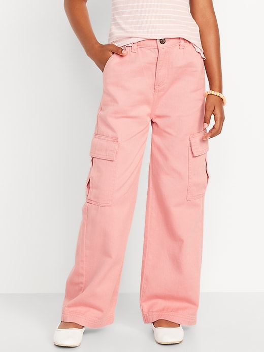 View large product image 1 of 4. Baggy Cargo Pants for Girls