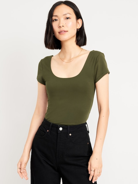 Double-Layer T-Shirt - Conifer